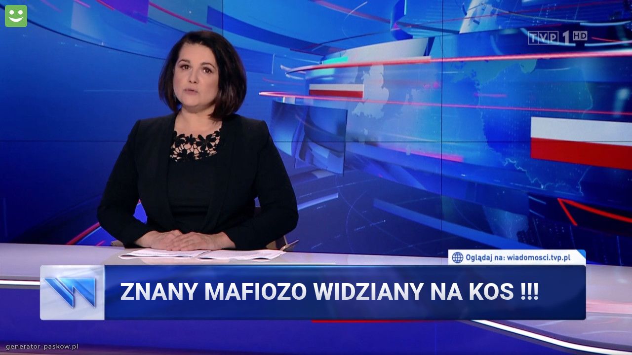 Znany mafiozo widziany na kos !!!