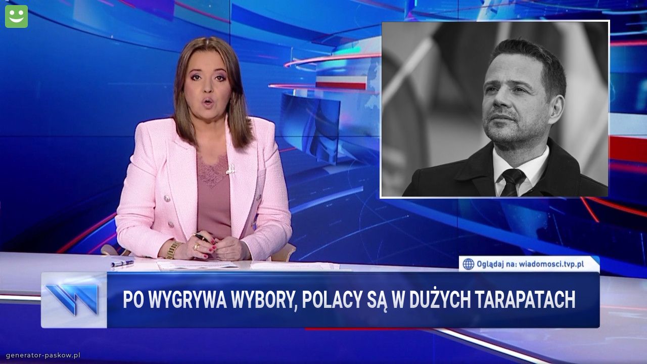 PO wygrywa wybory, Polacy są w dużych tarapatach