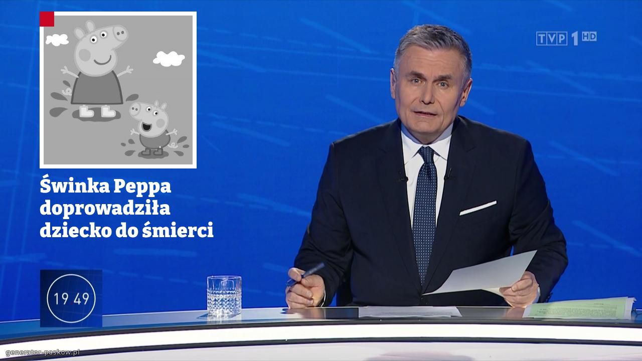 Świnka Peppa doprowadziła dziecko do śmierci