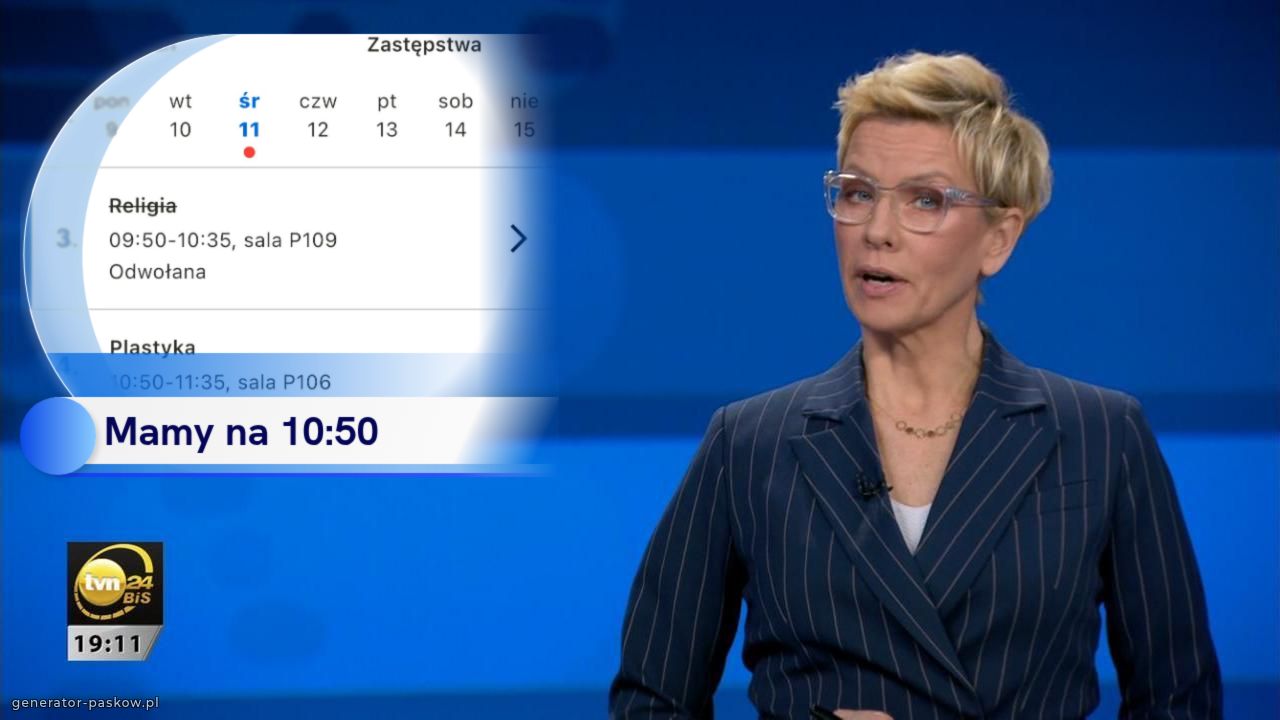 Mamy na 10:50 