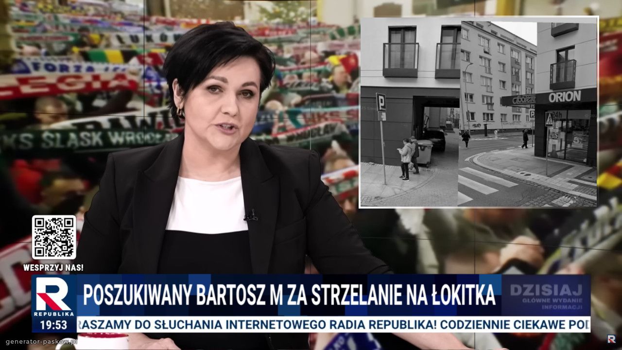 poszukiwany bartosz m za strzelanie na łokitka