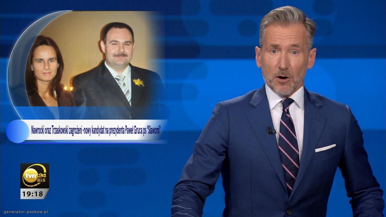 Nawrocki oraz Trzaskowski zagrożeni -nowy kandydat na prezydenta Paweł Gruca ps "Sławomi"