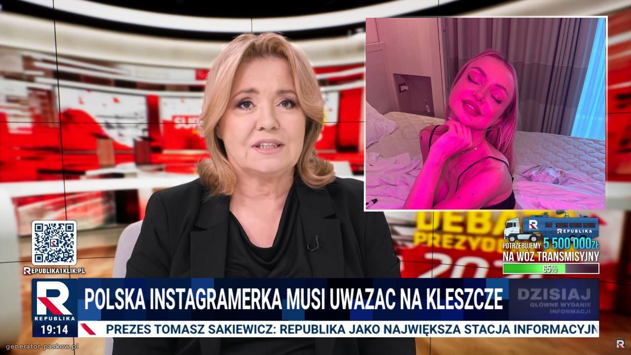 polska instagramerka musi uwazac na kleszcze