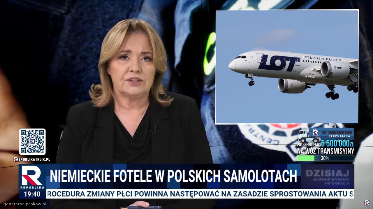 NIEMIECKIE FOTELE W POLSKICH SAMOLOTACH
