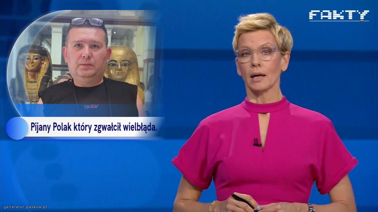 Pijany Polak który zgwałcił wielbłąda.