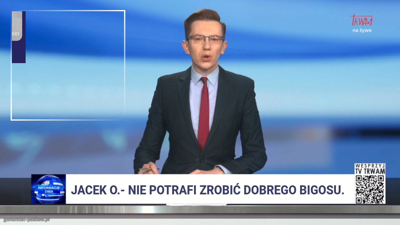 Jacek o.- nie potrafi zrobić dobrego bigosu. 