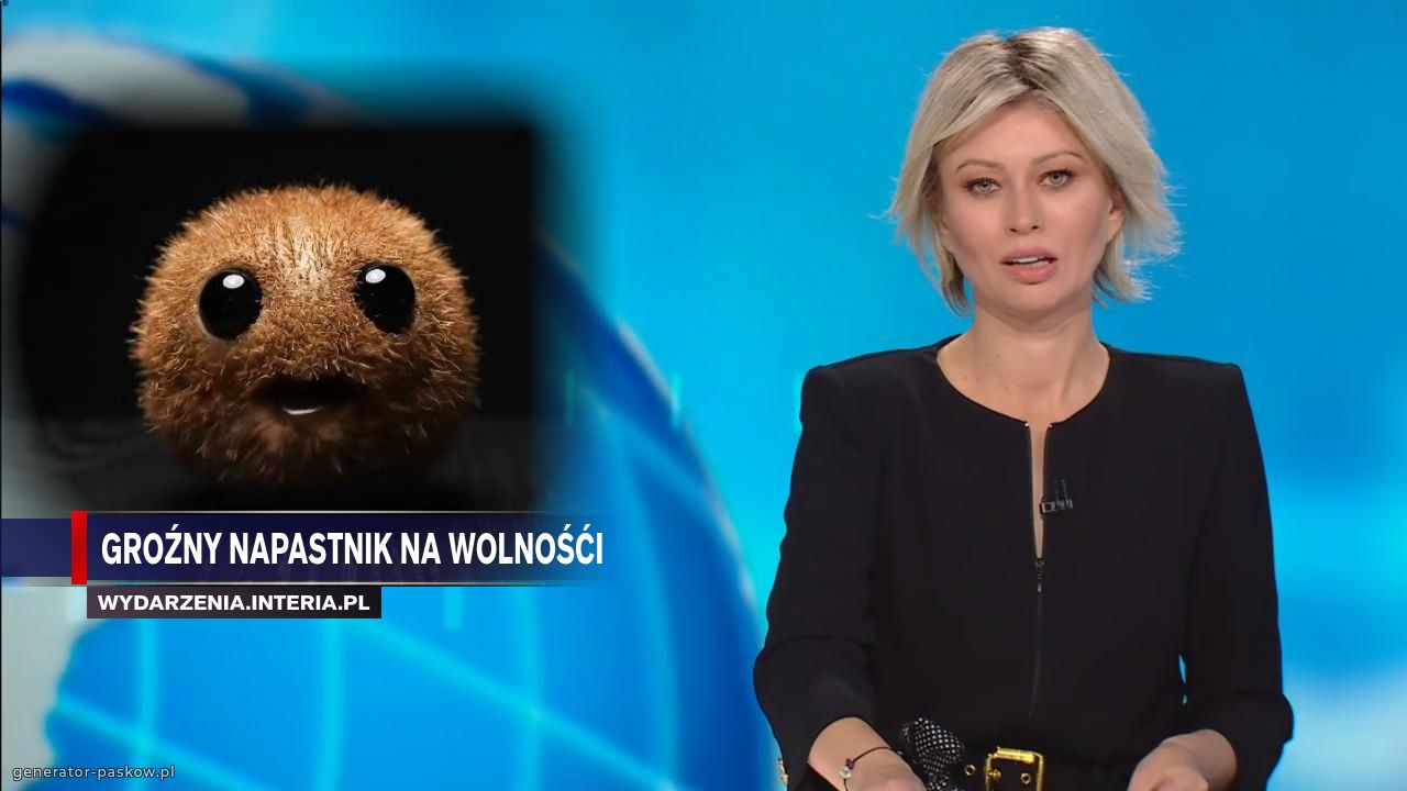 Groźny napastnik na wolnośći
