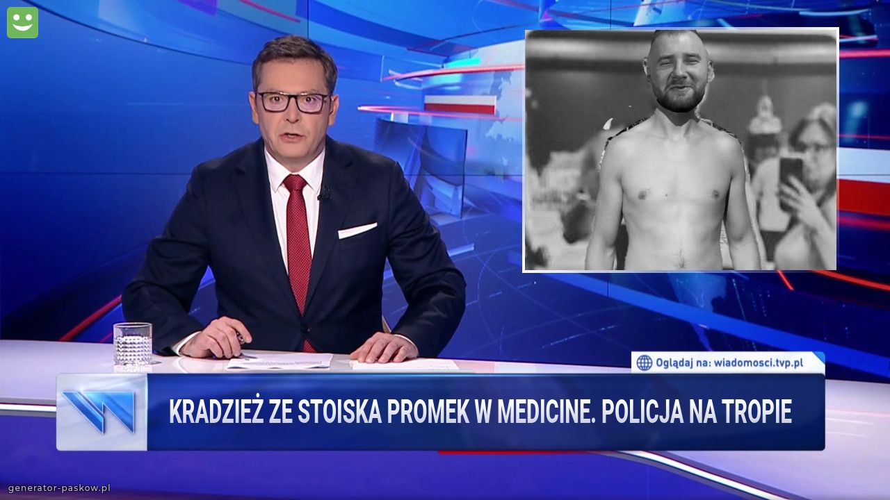 Kradzież Ze stoiska promek w medicine. Policja na tropie