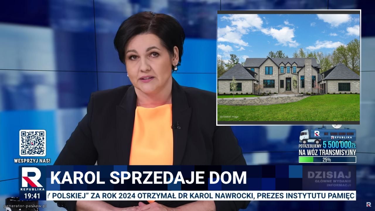 Karol sprzedaje dom 