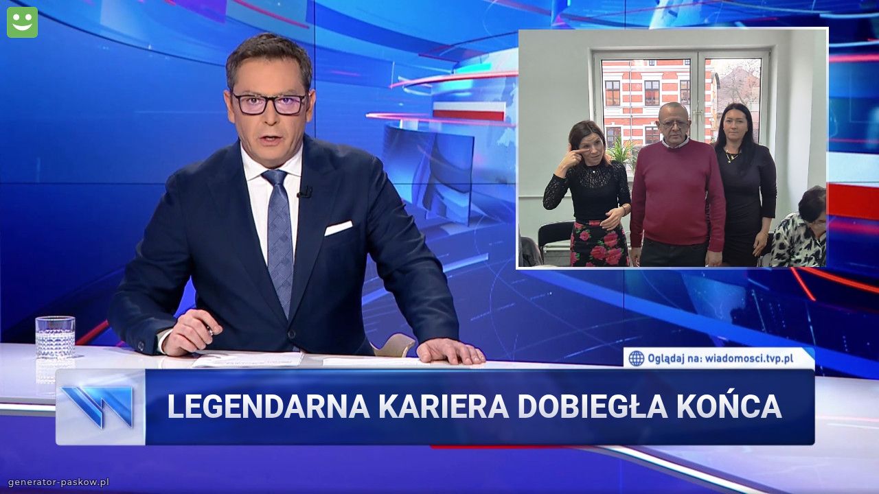 LEGENDARNA KARIERA DOBIEGŁA KOŃCA