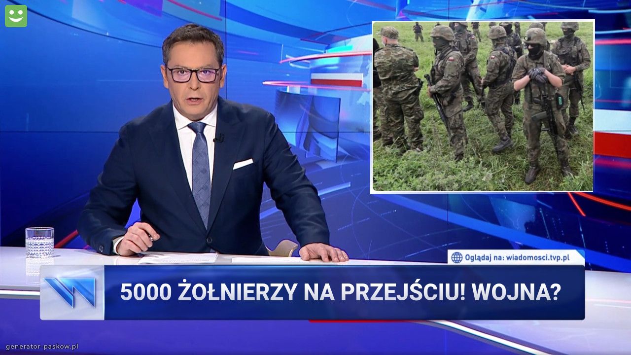 5000 żołnierzy na przejściu! Wojna?