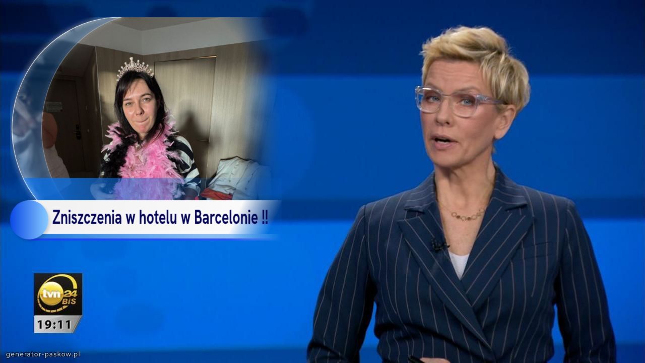 Zniszczenia w hotelu w Barcelonie !!
