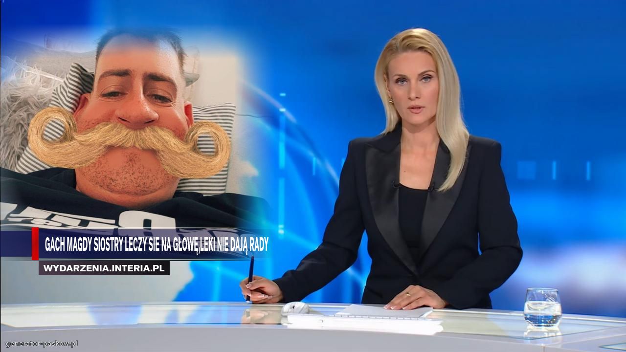 Gach Magdy siostry leczy sie na głowę,leki nie dają rady