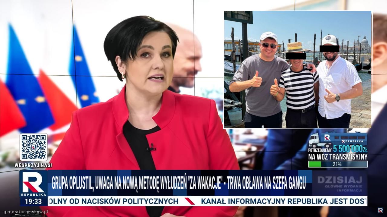 GRUPA oplustil, uwaga na nową metodĘ wyłudzeń "ZA wakacje" - trwa obława na szefa gangu  