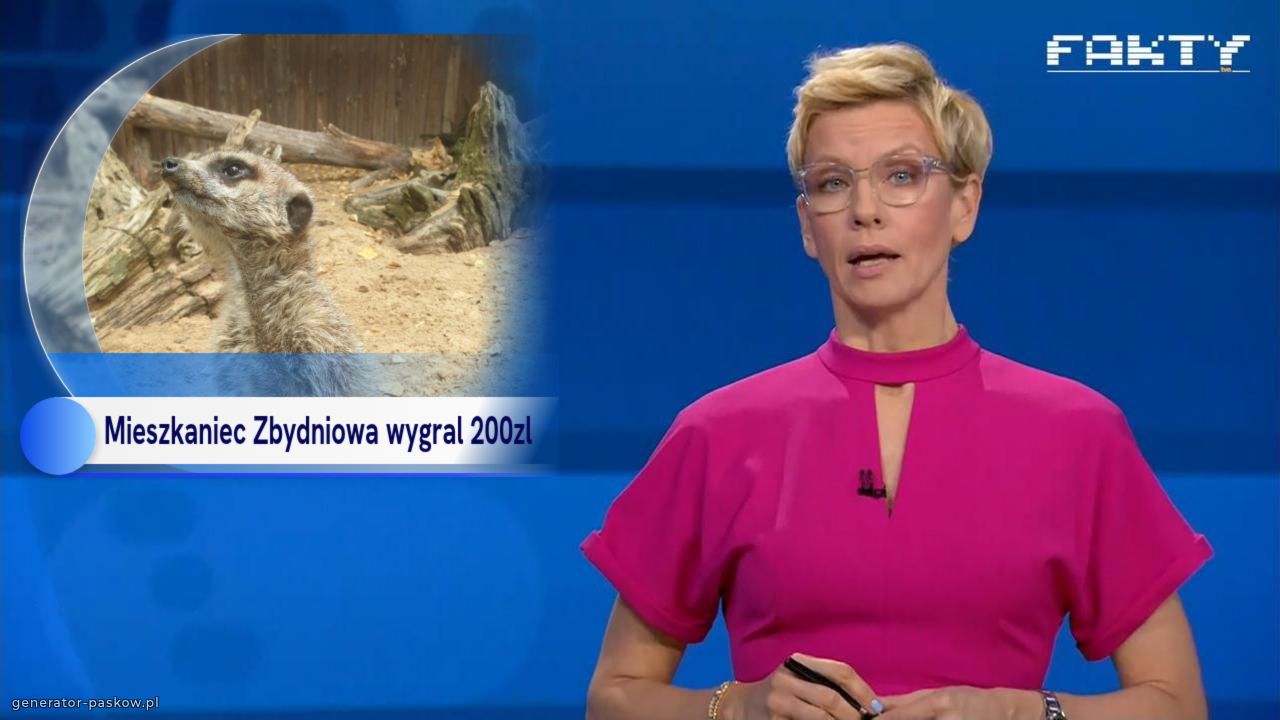 Mieszkaniec Zbydniowa wygral 200zl