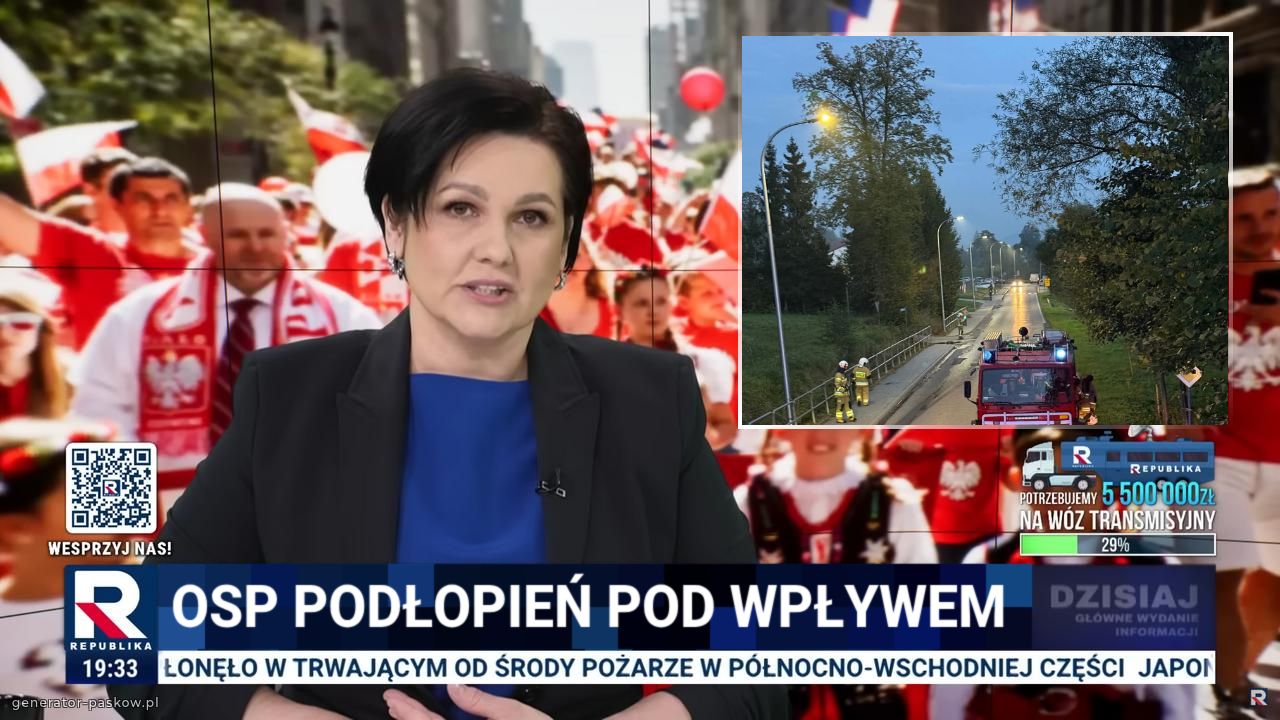 OSP Podłopień pod wpływem 