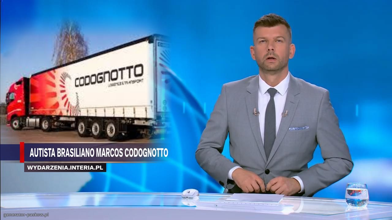  AUTISTA BRASILIANO MARCOS CODOGNOTTO