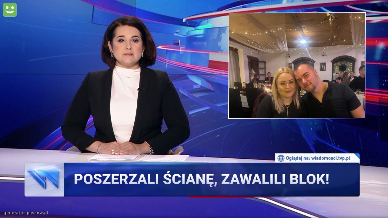 Poszerzali ścianę, zawalili blok!