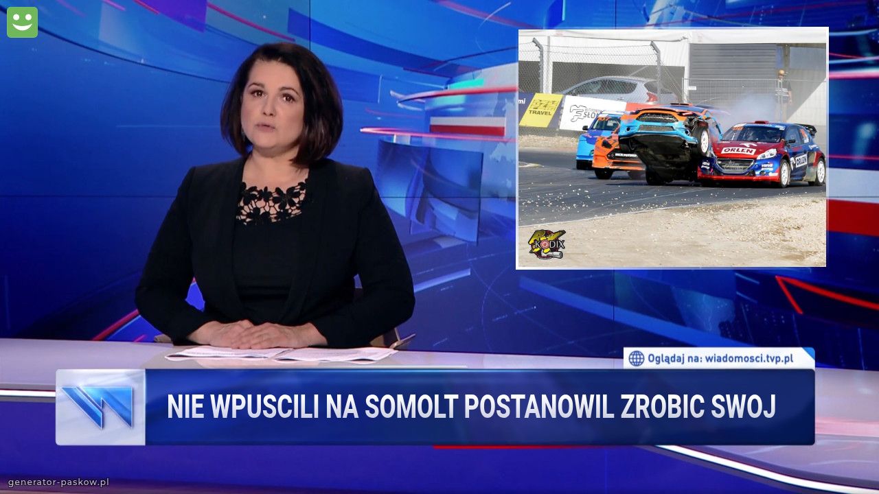 Nie wpuscili na somolt postanowil zrobic swoj 