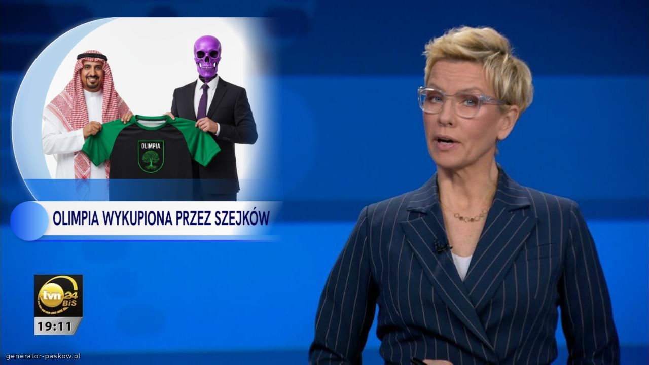 OLIMPIA WYKUPIONA PRZEZ SZEJKÓW