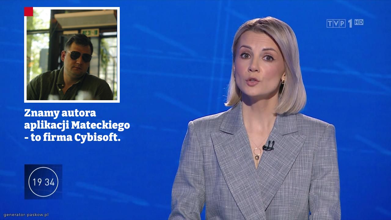 Znamy autora aplikacji Mateckiego - to firma Cybisoft.
