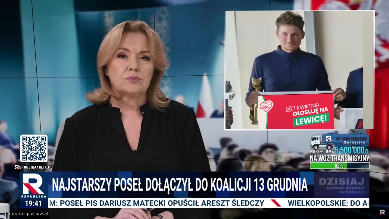 Najstarszy poseł dołączył do koalicji 13 Grudnia 