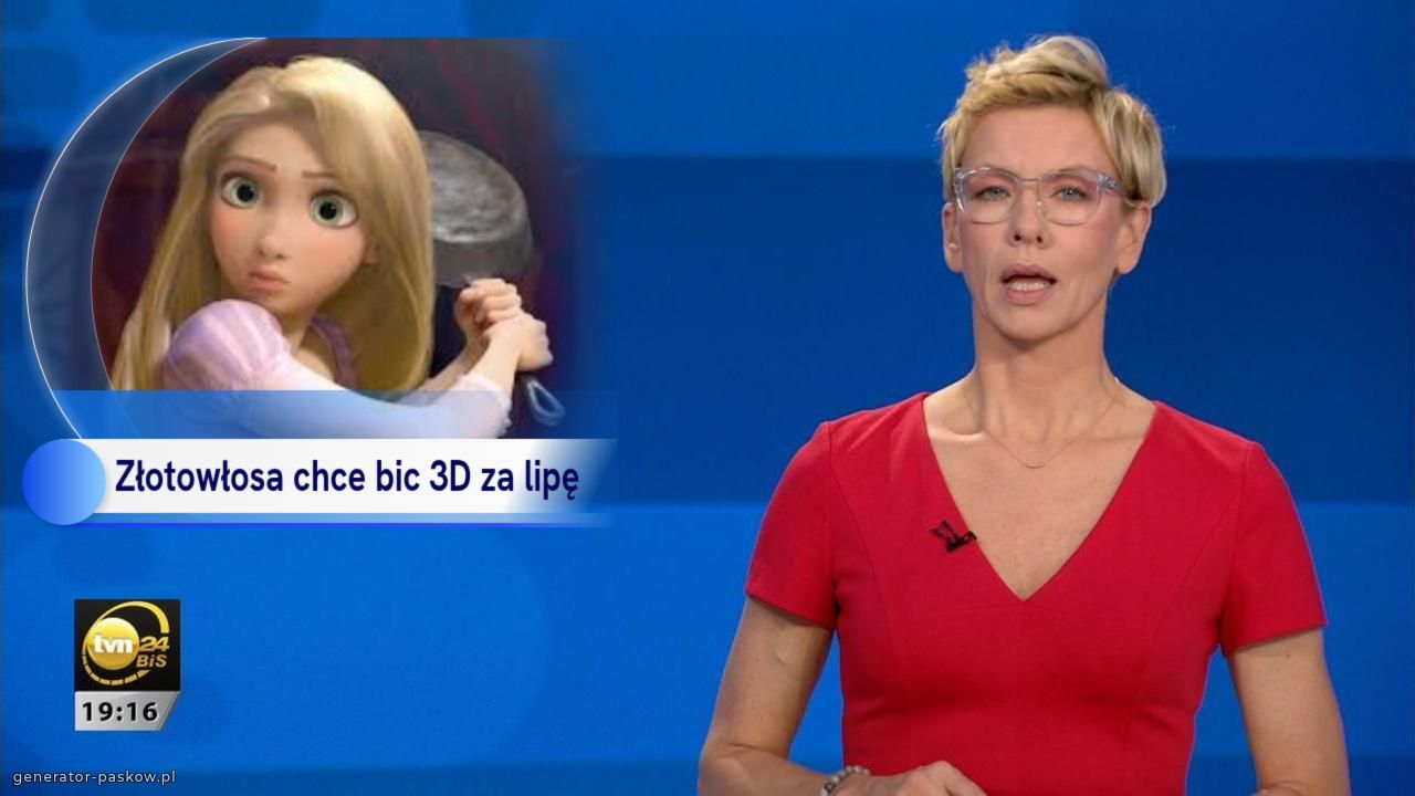 Złotowłosa chce bic 3D za lipę 