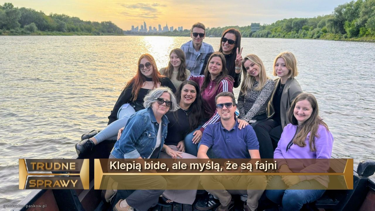 Klepią bide, ale myślą, że są fajni
