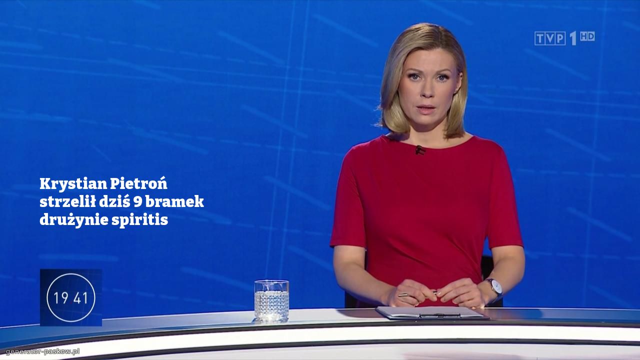 Krystian Pietroń strzelił dziś 9 bramek drużynie spiritis 