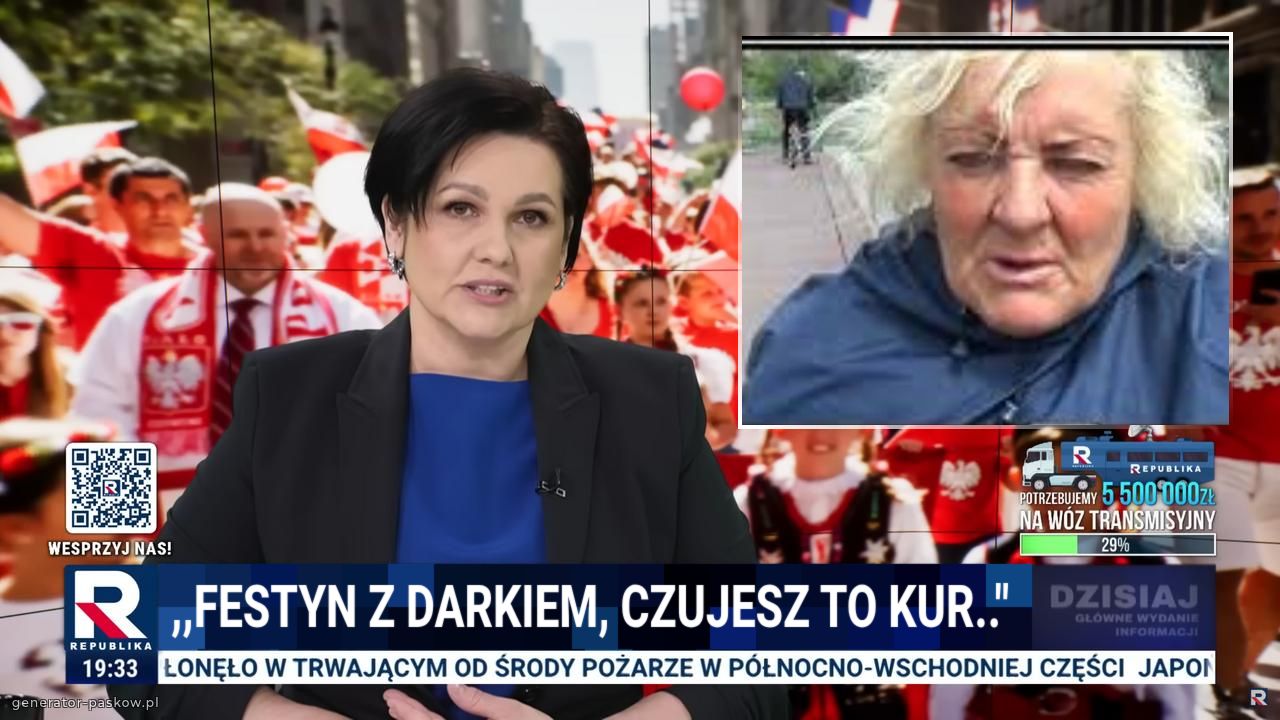 ,,Festyn z Darkiem, Czujesz to Kur.." 
Baśka czeka  na festyn
