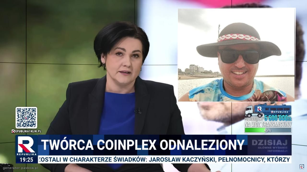 Twórca coinplex odnaleziony