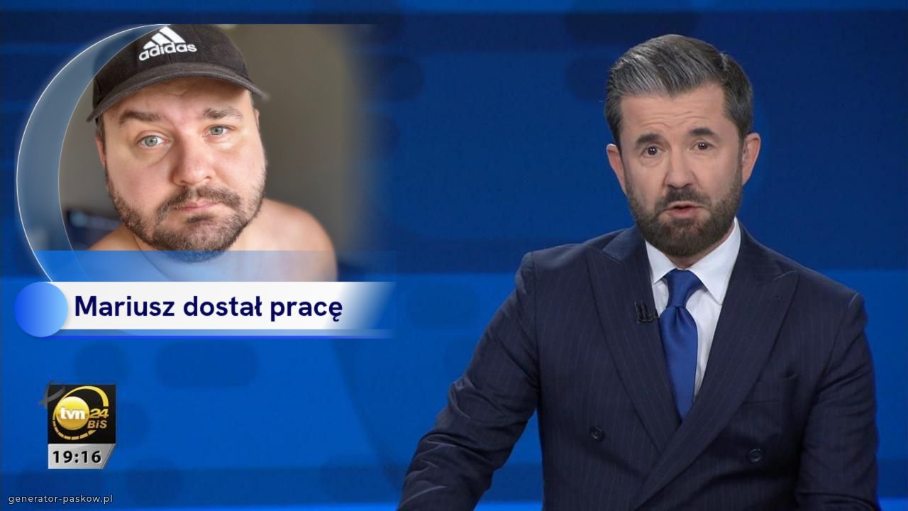 Mariusz dostał pracę 