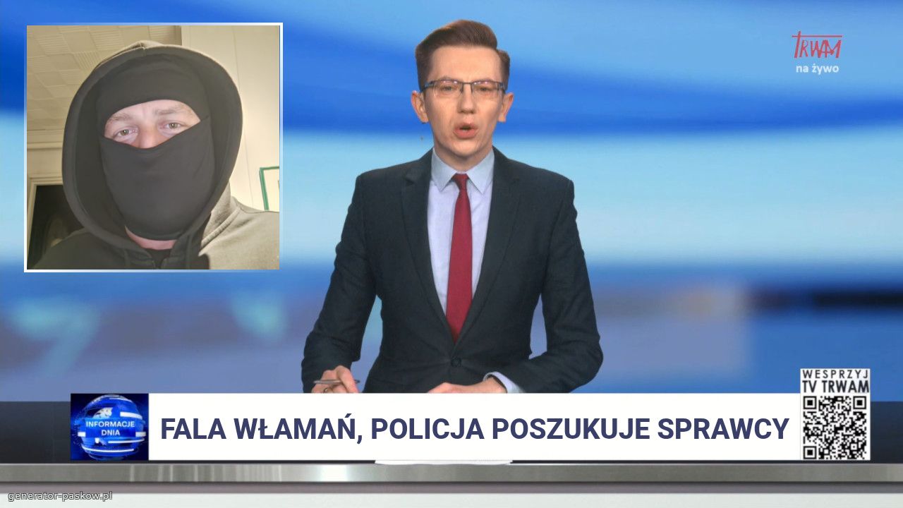 Fala włamań, policja poszukuje sprawcy