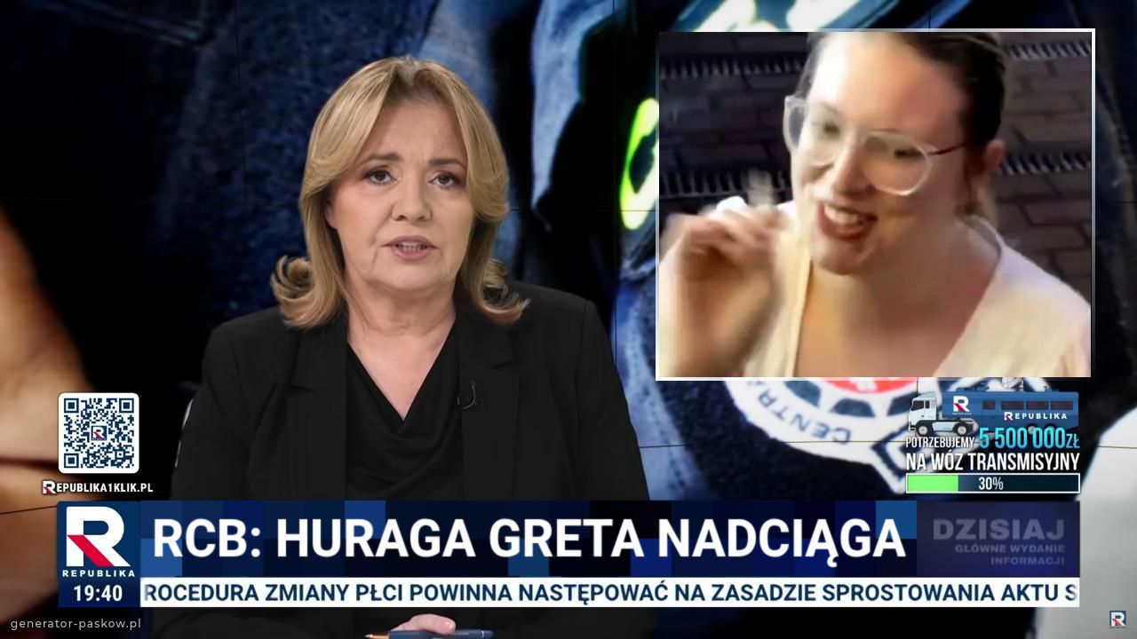Rcb: huraga greta nadciąga