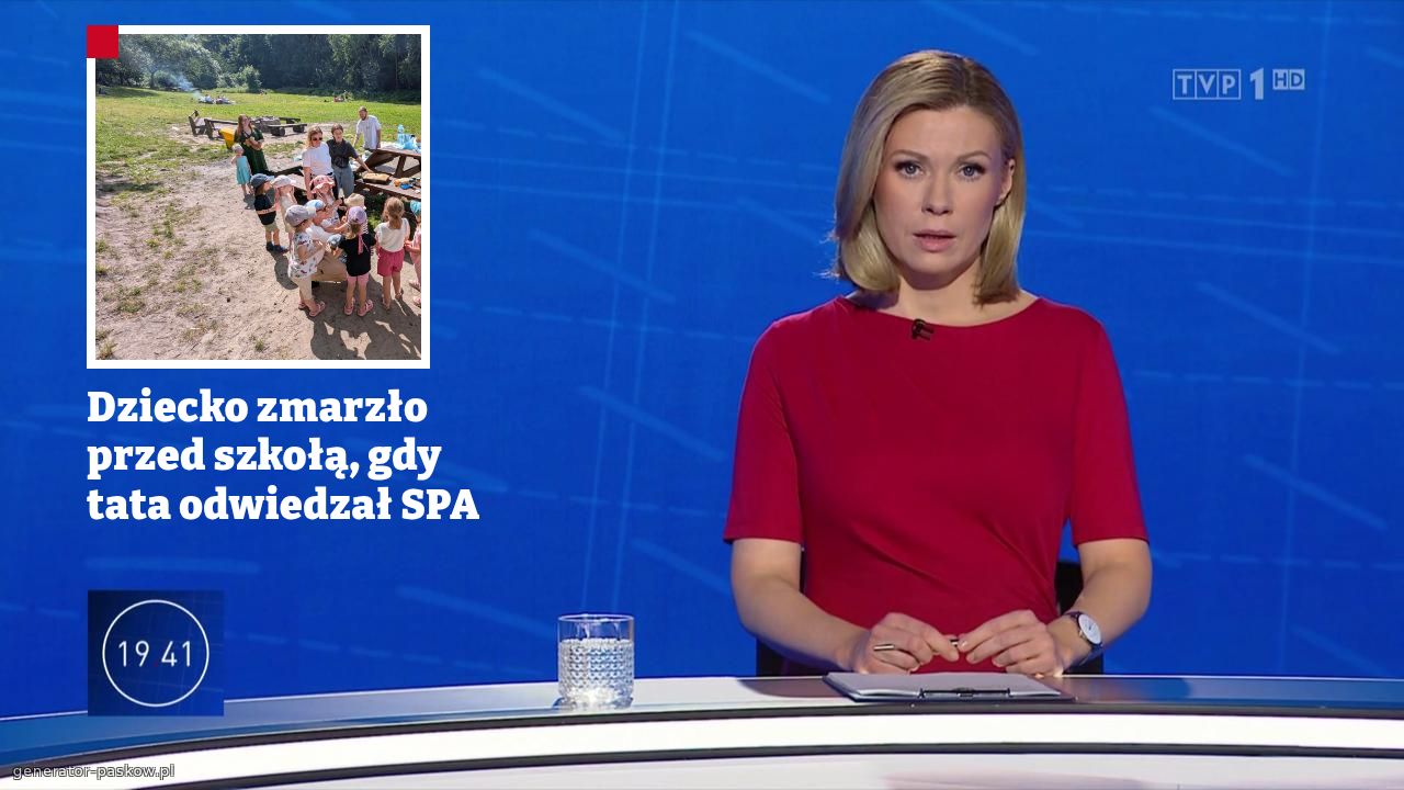 Dziecko zmarzło przed szkołą, gdy tata odwiedzał SPA