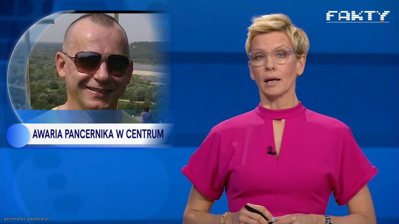 AWARIA PANCERNIKA W CENTRUM 