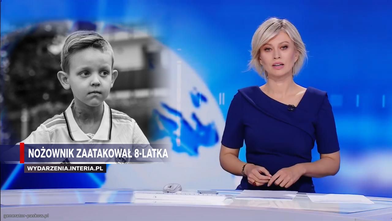 nożownik zaatakował 8-latka