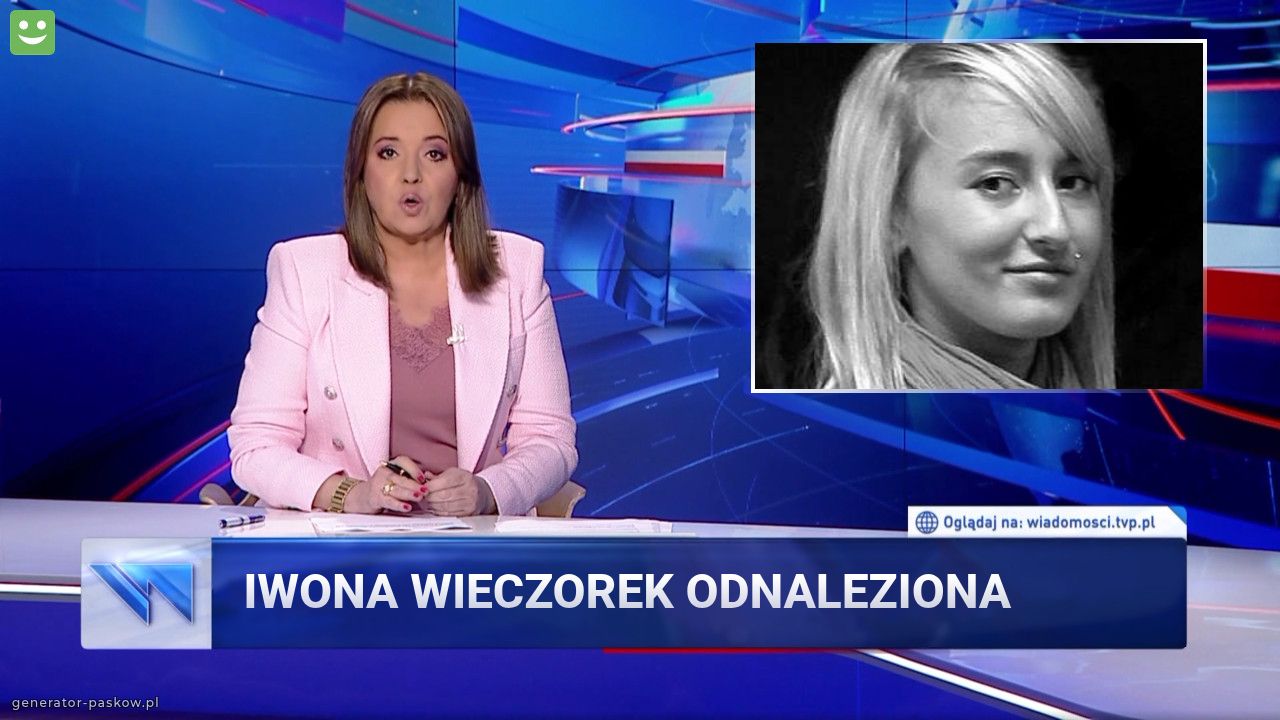 Iwona wieczorek odnaleziona
