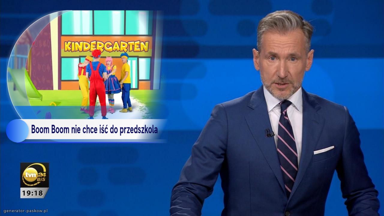 Boom Boom nie chce iść do przedszkola 