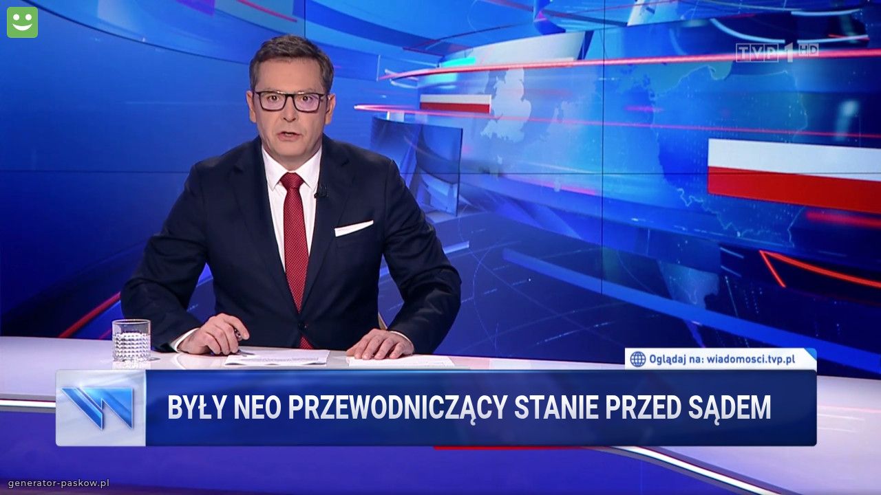 Były neo przewodniczący stanie przed sądem  