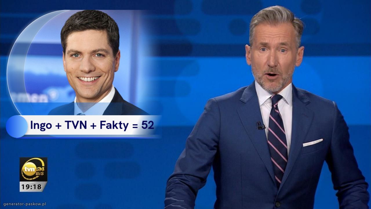 Ingo + TVN + Fakty = 52