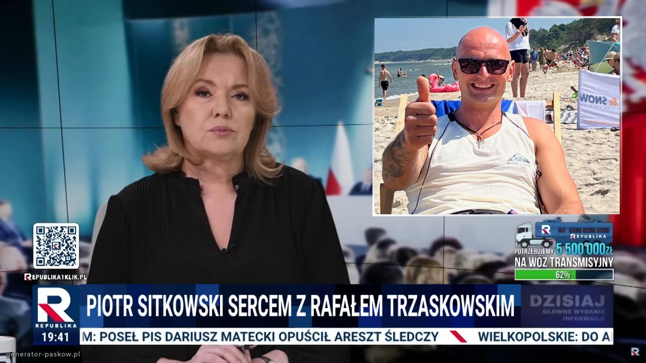 Piotr Sitkowski sercem z Rafałem Trzaskowskim