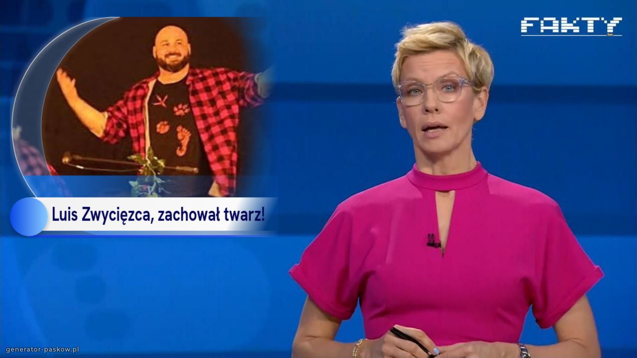 Luis Zwycięzca, zachował twarz!