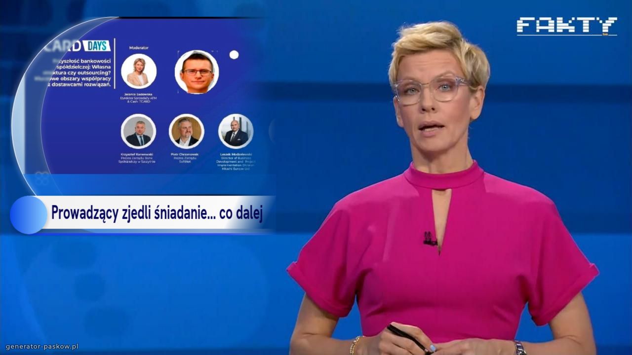 Prowadzący zjedli śniadanie... co dalej
