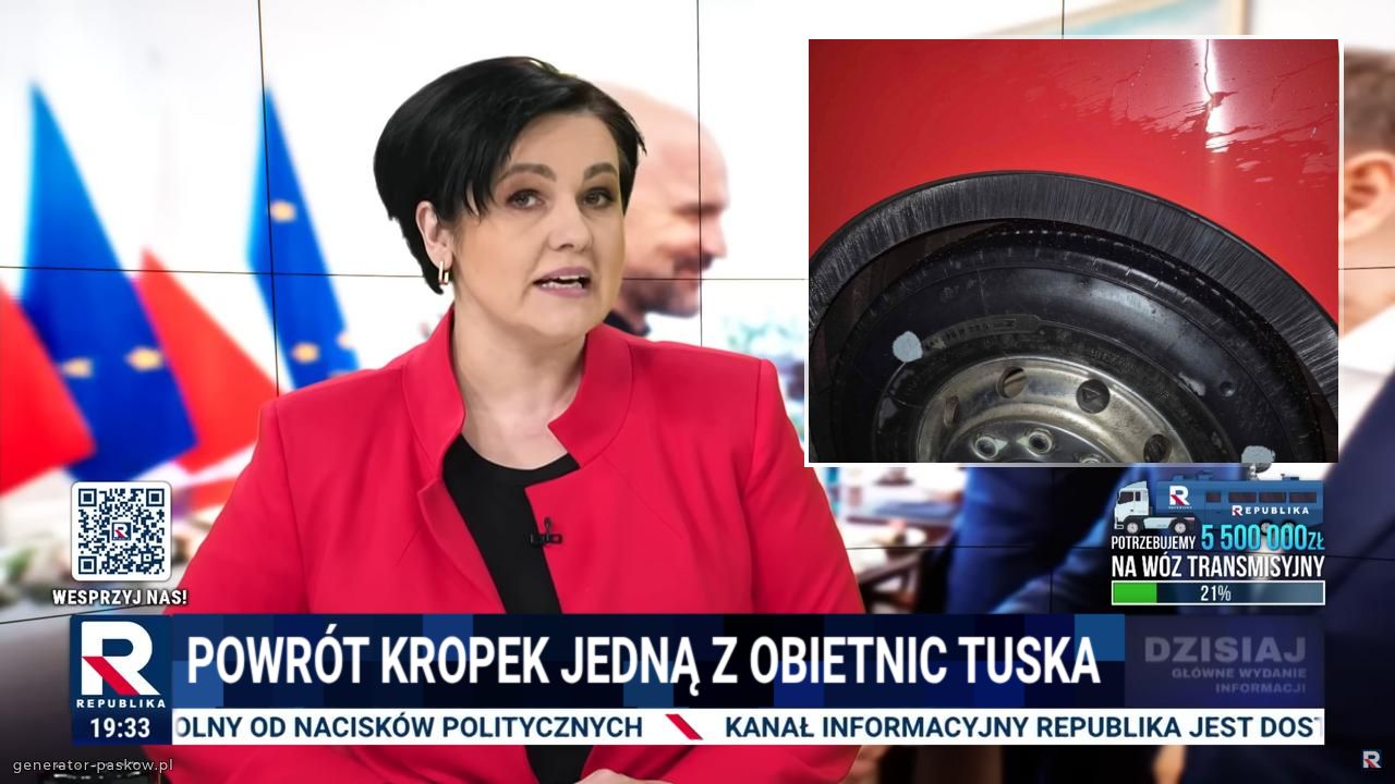 Powrót kropek jedną z obietnic Tuska 