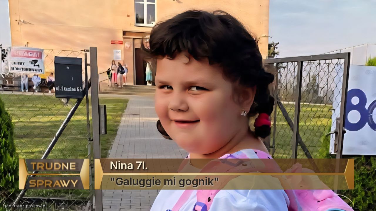 Nina 7l.
"Galuggie mi gognik"