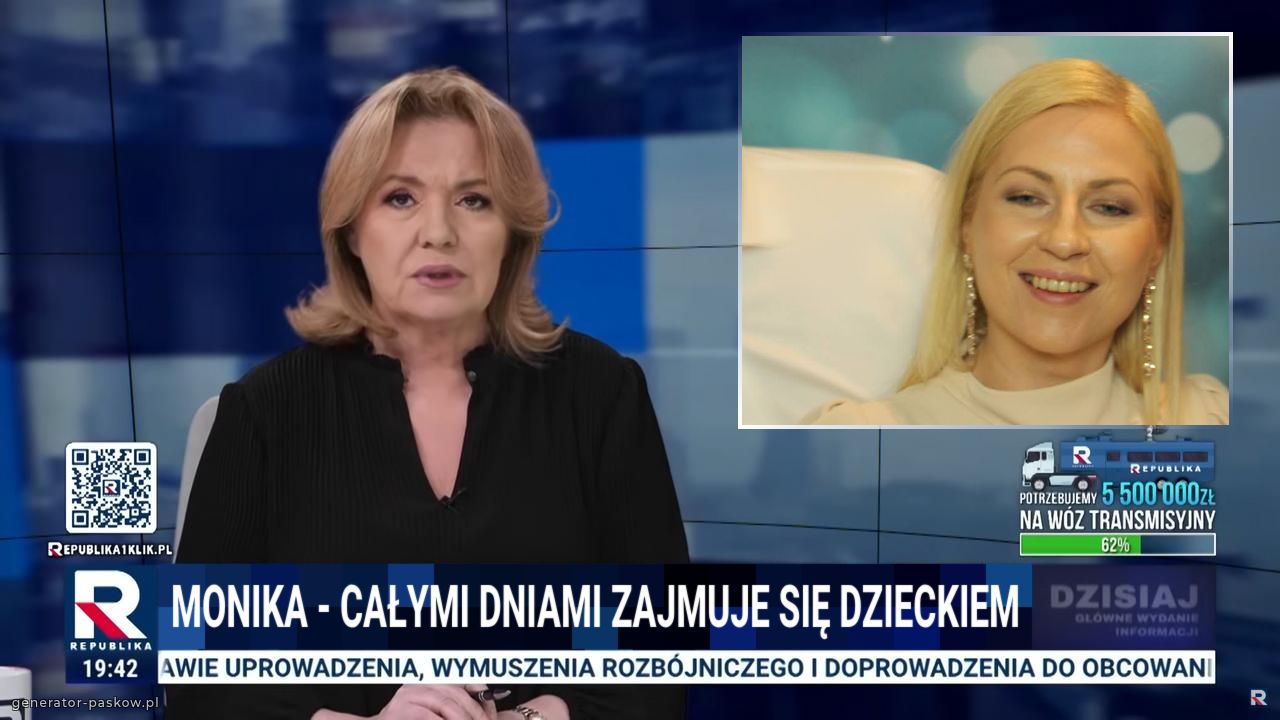 Monika - całymi dniami zajmuje się dzieckiem