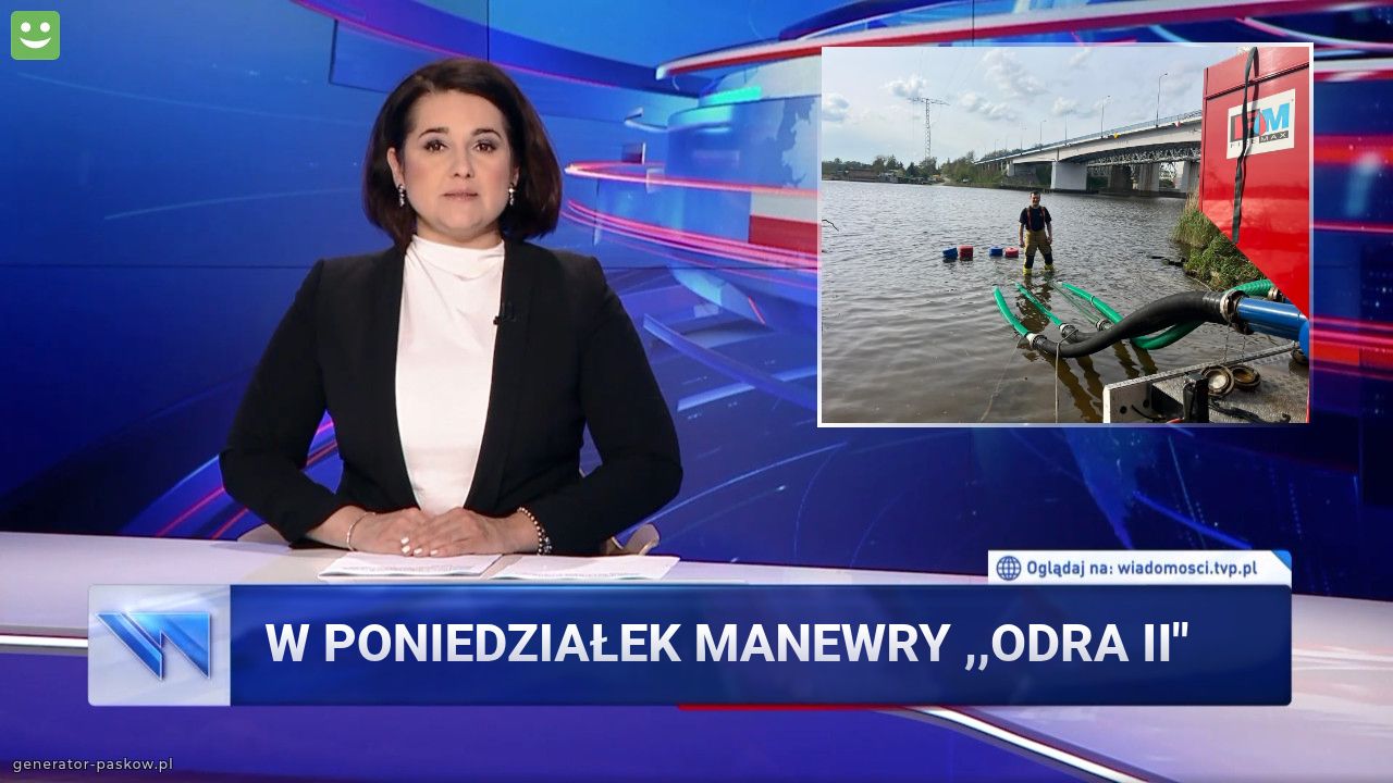 W poniedziałek manewry ,,odra II"