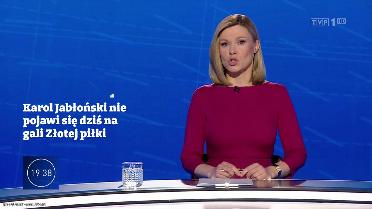 Karol Jabłoński nie pojawi się dziś na gali Złotej piłki 
