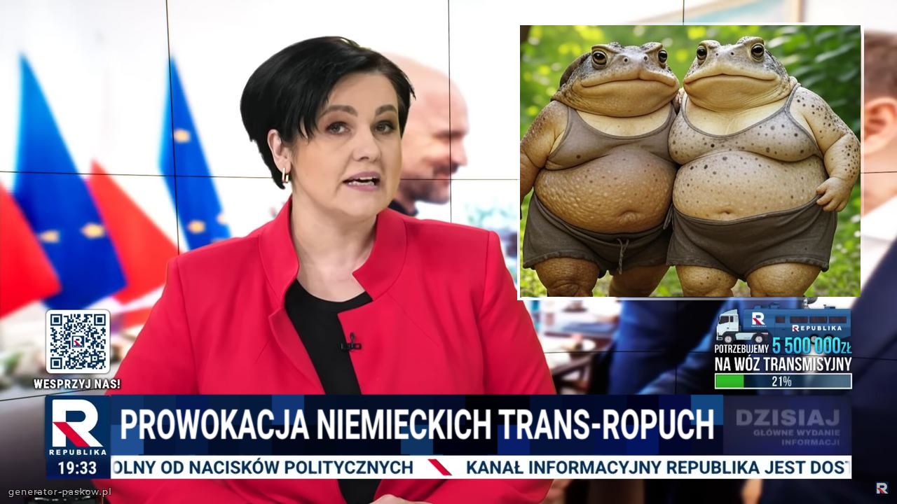 Prowokacja niemieckich trans-ropuch